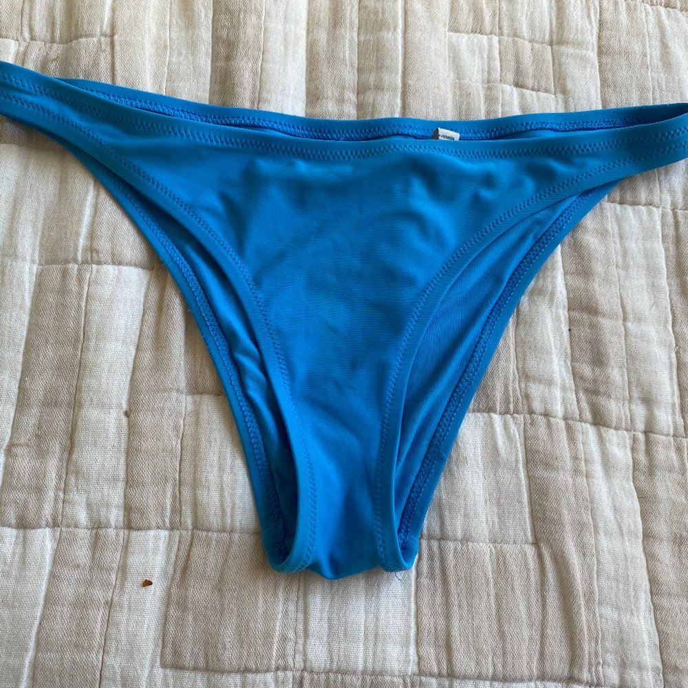 Blue Aerie Cheeky Bikini Bottom